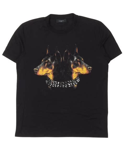 givenchy doberman shirt replica|false givenchy inscription.